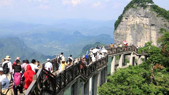 4K热门景区游客