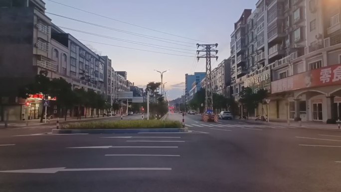 清晨的街道