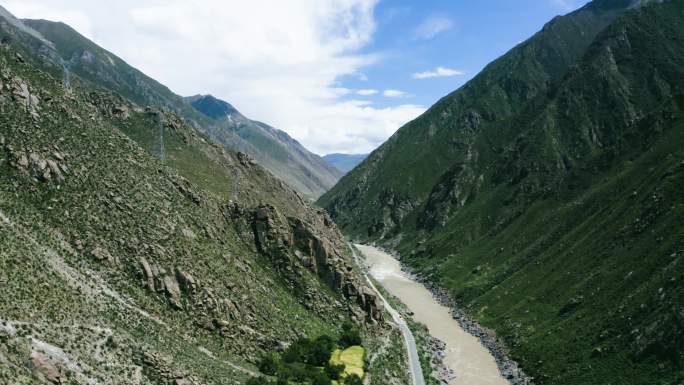 雅鲁藏布江 怒江 高原河水 318河流