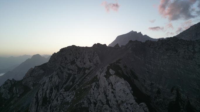 峡谷黄昏  唯美  大气苍凉