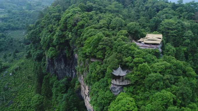 安徽牯牛降风景区4K航拍