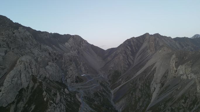 峡谷黄昏  唯美  大气苍凉