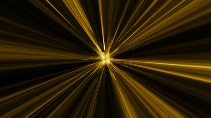金色粒子光线隧道带通道