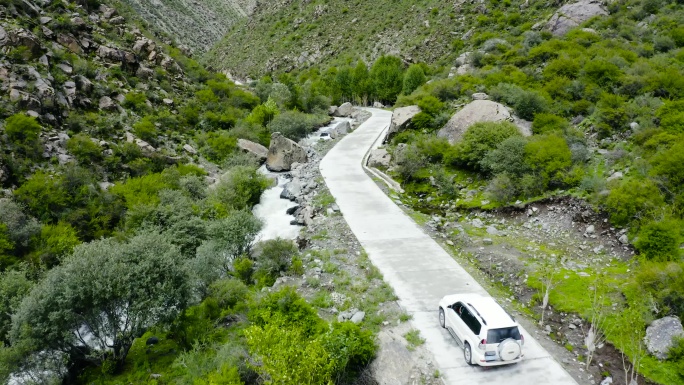 树林山路旅游风景区 盘山公路