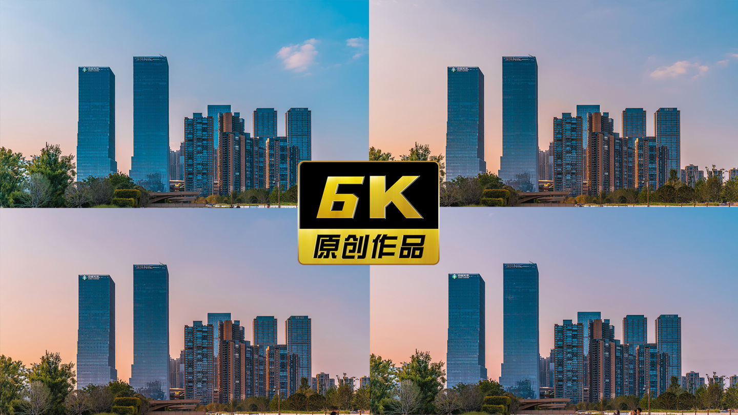 【6K延时摄影】中国太平金融大厦