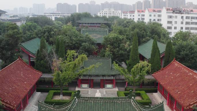 山东广饶孙武祠风光