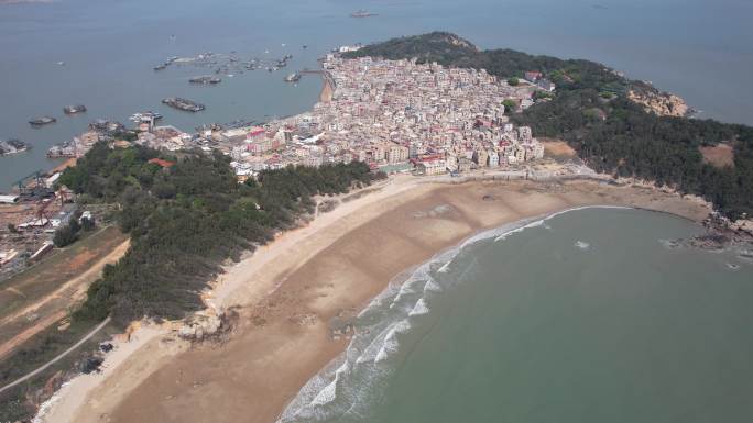 漳州市龙海区浯屿村航拍