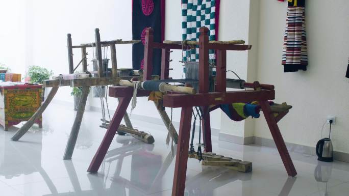 传统手工艺 粗布坊 手工业 中国农村生活