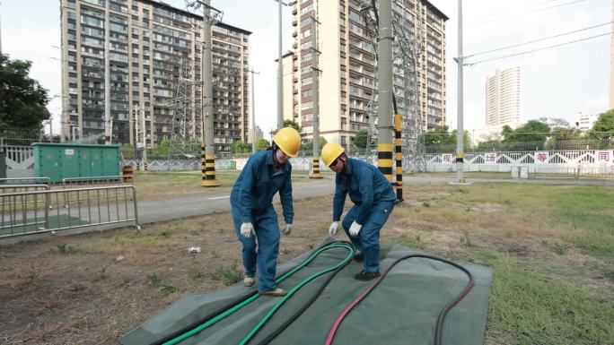 旁路开关车使用过程实拍素材2