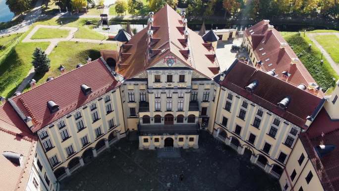 欧洲古堡老建筑