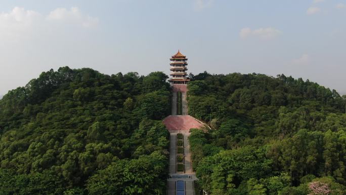 东莞厚街福神岗公园航拍