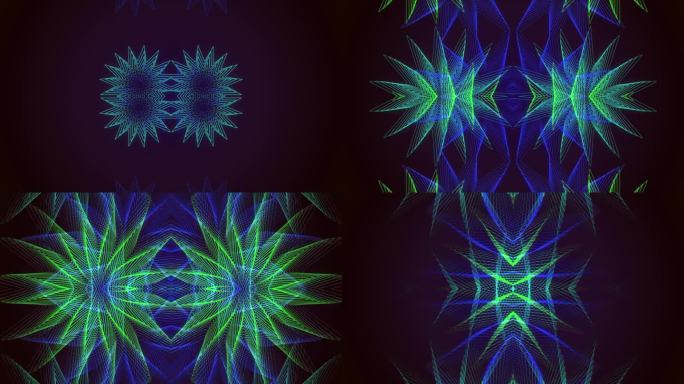 绚丽唯美万花筒视觉特效动态4KAE工程