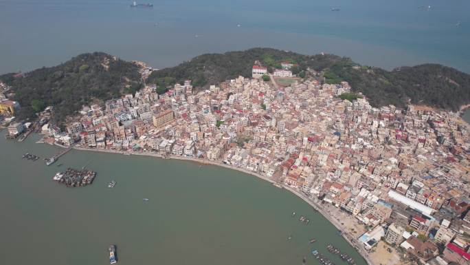 漳州市龙海区浯屿村航拍