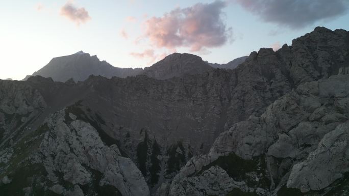 峡谷黄昏  唯美  大气苍凉