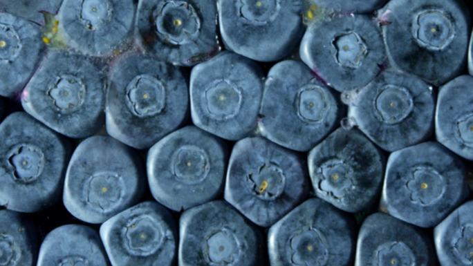 蓝莓挤压成果酱