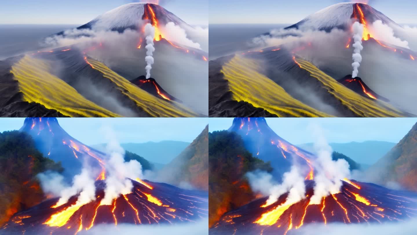 火山喷发