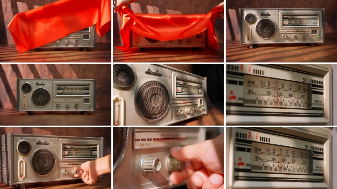 70后80后90年代老式怀旧收音机老物件
