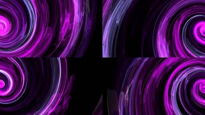 唯美LED紫色漩涡大屏背景动画