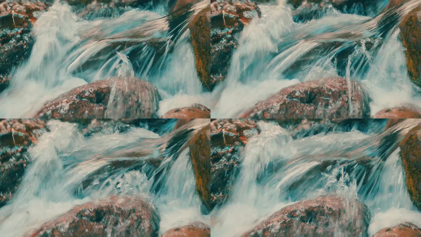 山间小溪水流
