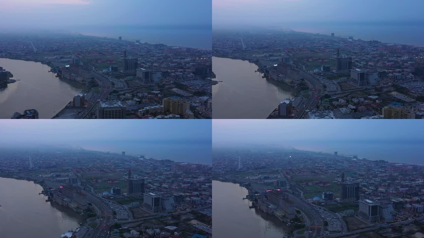 非洲尼日利亚城市航拍8
