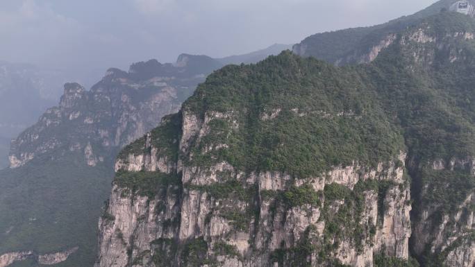 河南焦作修武风景名胜云台山太行山航拍