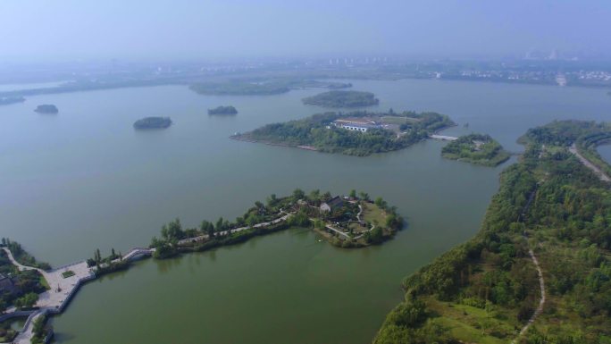 徐州潘安湖4k航拍