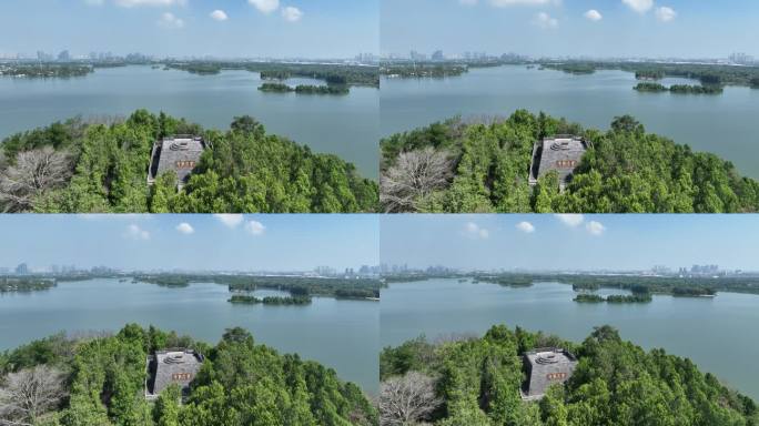 武汉东湖：刘备郊天坛
