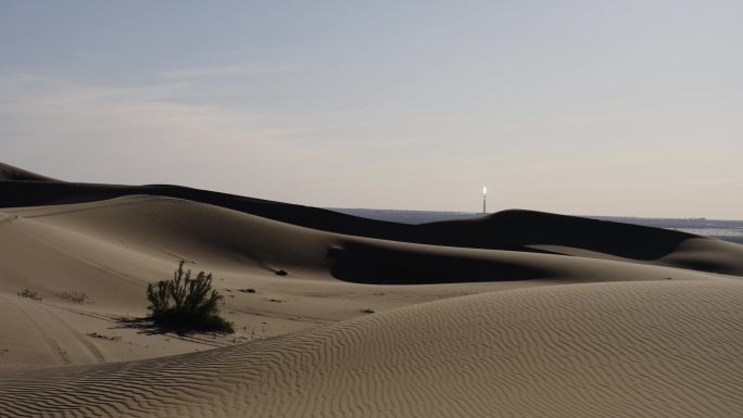 沙漠光影敦煌光热电站