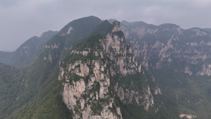 河南焦作修武风景名胜云台山太行山航拍