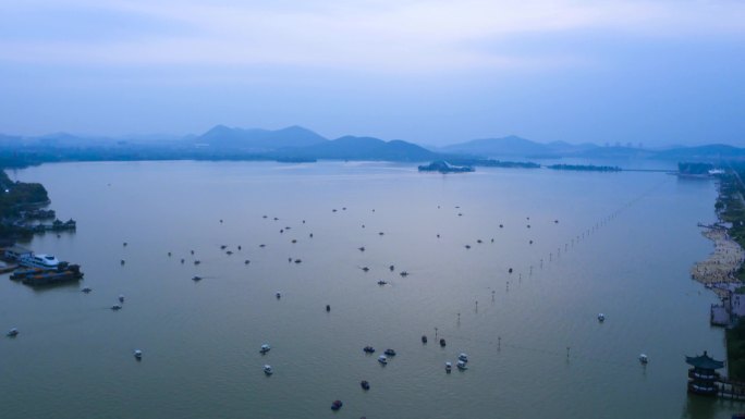 徐州云龙湖风景区4K航拍