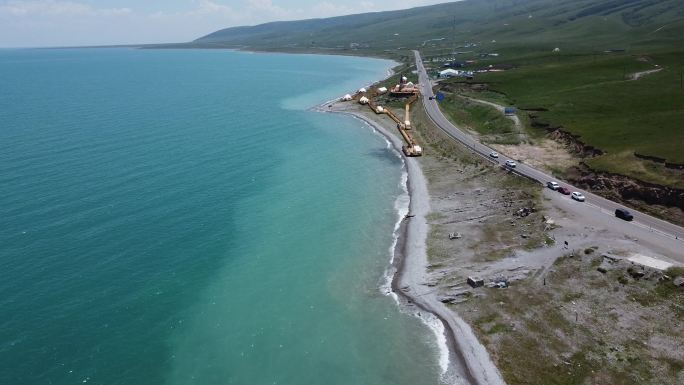 青海湖航拍