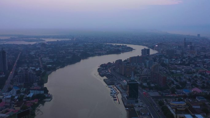 非洲尼日利亚城市航拍6