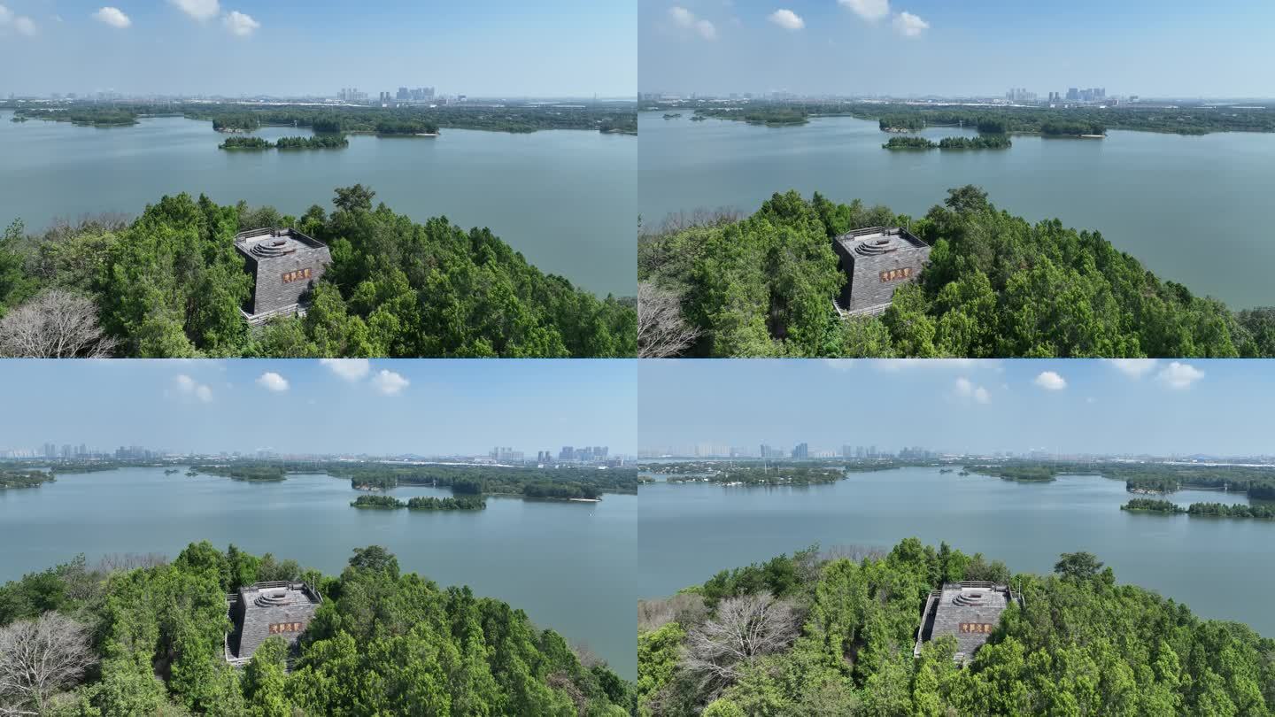 武汉东湖：刘备郊天坛