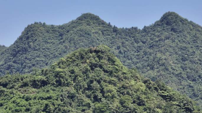 4K航拍 巍巍青山