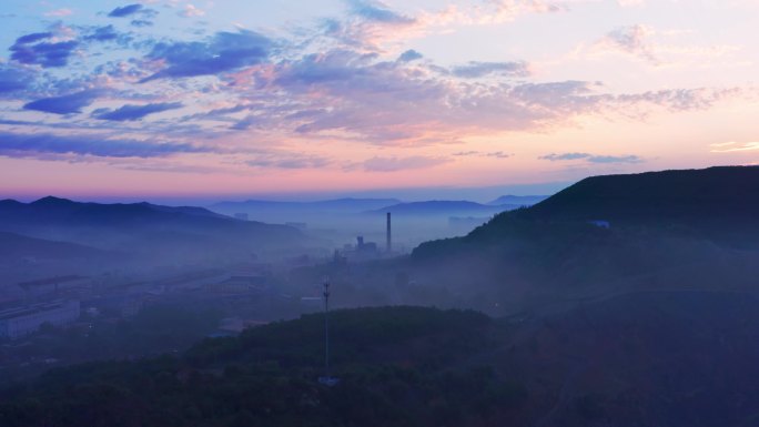 辽宁鞍山大孤山铁矿航拍-1