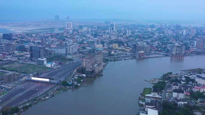 非洲尼日利亚城市航拍17