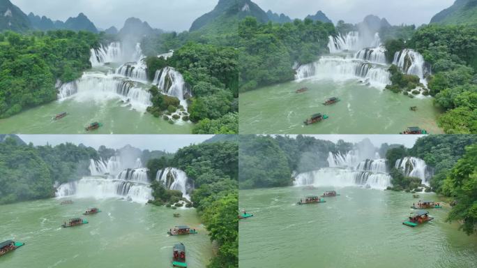 亚洲第一大跨国瀑布广西德天瀑布