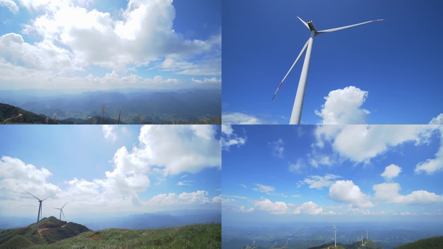 风车风电能源环保电力设施