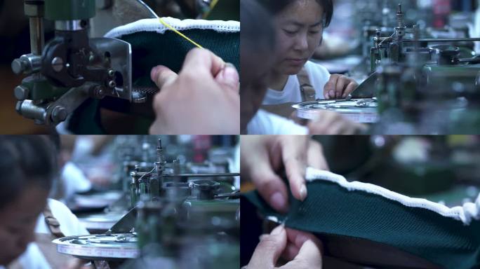 纺织厂，纺织工人，纺织业，套口，布料生产