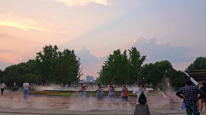 杭州市钱江世纪城公园开园