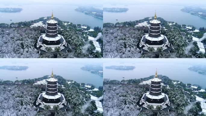 雷峰塔雪景 - 4K(1)