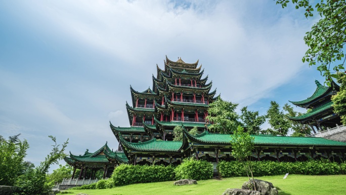 重庆鸿恩寺大范围延时