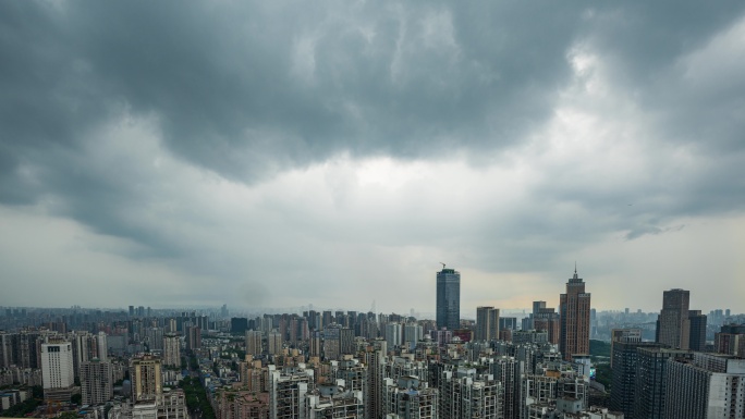 8K重庆城市暴雨来袭之前