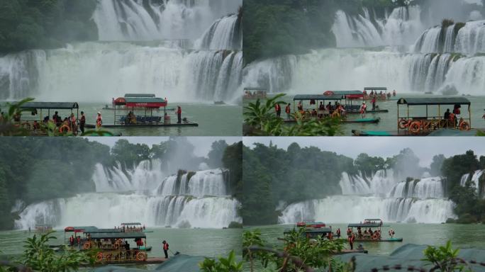 亚洲第一大跨国瀑布 中国旅游