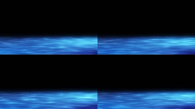 蓝色水纹波纹粒子光效