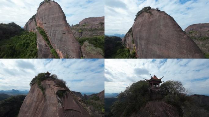 韶关仁化丹霞山fpv穿越机航拍阳元石4K