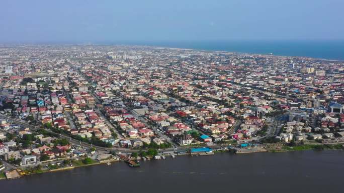 非洲尼日利亚城市航拍40
