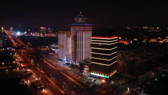 呼和浩特夜景 呼市夜景