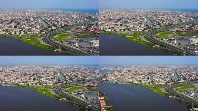 非洲尼日利亚城市航拍42