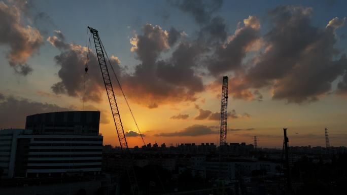 地铁建设工地